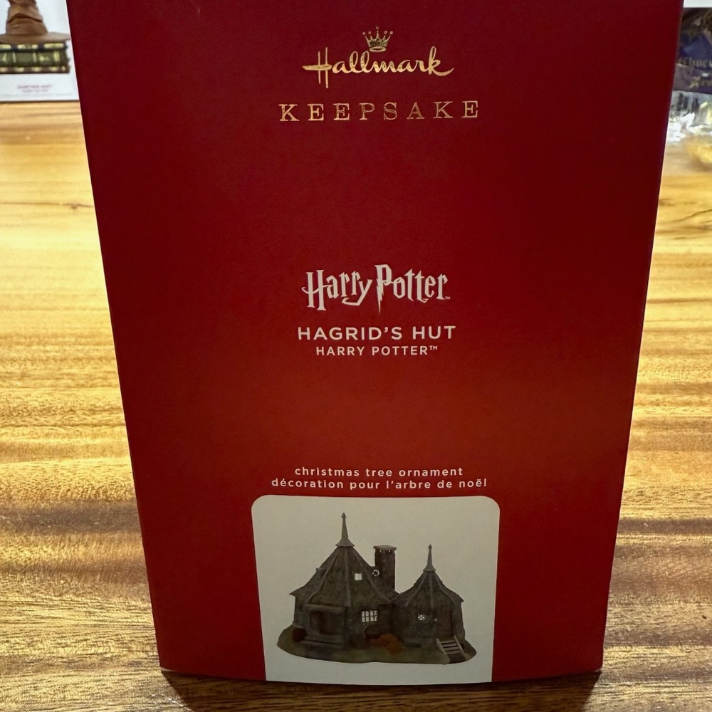 SOLD- Hallmark Hagrid's Hut ornament